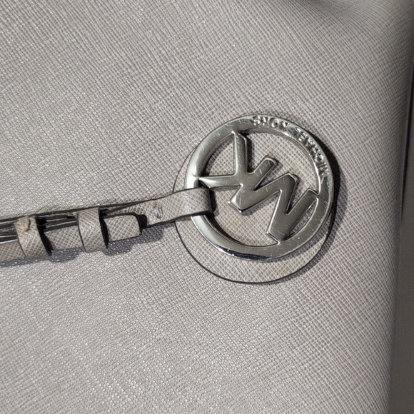 Michael Kors Large Grey Taupe Tote Bag - Picture 3 of 7